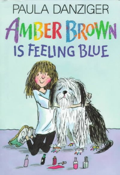 Amber Brown is feeling blue.