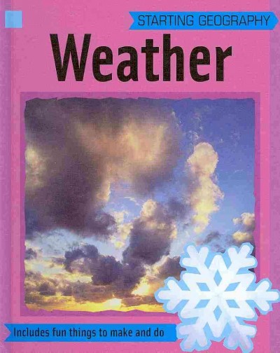 Weather / by Sally Hewitt.