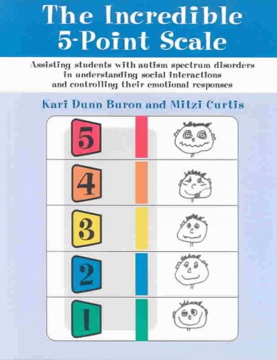The incredible 5-point scale : assisting students with autism spectrum disorders in understanding social interactions and controlling their emotional responses / Kari Dunn Buron and Mitzi Curtis.