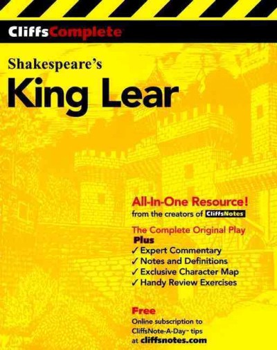 CliffsComplete Shakespeare's King Lear [electronic resource] / edited by Sidney Lamb ; commentary by Stacy Mulder.