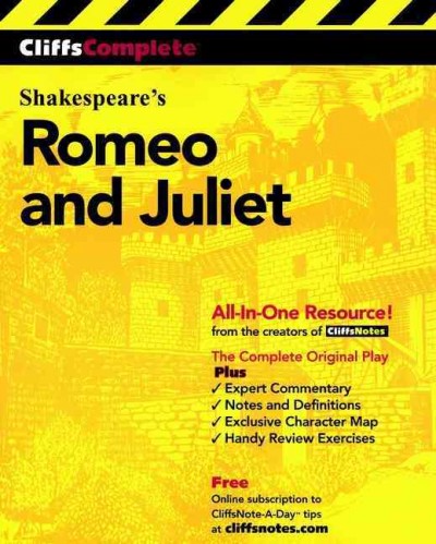 CliffsComplete Shakespeare's Romeo and Juliet [electronic resource] / edited by Sidney Lamb ; commentary by Karin Jacobson.