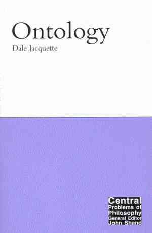 Ontology / Dale Jacquette.