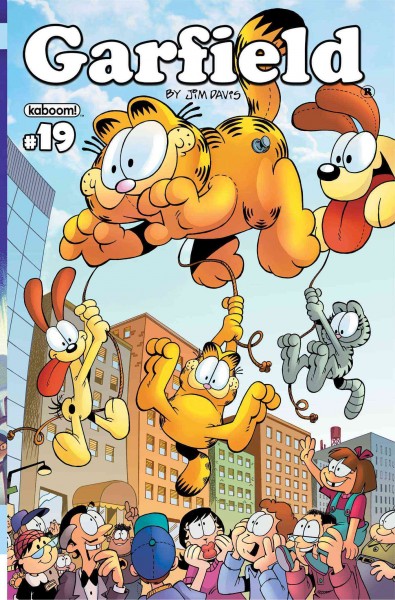 Garfield / by Jim Davis ; written by Mark Evanier ; art by Gary Barker (chapters 1-4) and Dan Davis (chapters 2-4) ; colors by Braden Lamb (chapter 1) and Lisa Moore (chapters 2-4) ; letters by Steve Wands.
