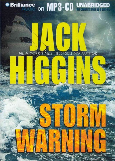Storm warning [sound recording] / Jack Higgins.