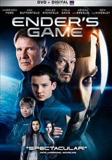 Ender's game [DVD videorecording] / Summit Enterainment prrsents, a Chartoff productions, Taleswapper, Oddlot Entertainment, K/O Paper Products and Digital Domain; produced by Gigi Pritzker, Linda McDonough, Alex Kurtzman, Roberto Orci, Robert Chartoff, Lynn Hende, Orson Scott Card, and Ed Ulbrich; screenplay and directed by Gavin Hood.