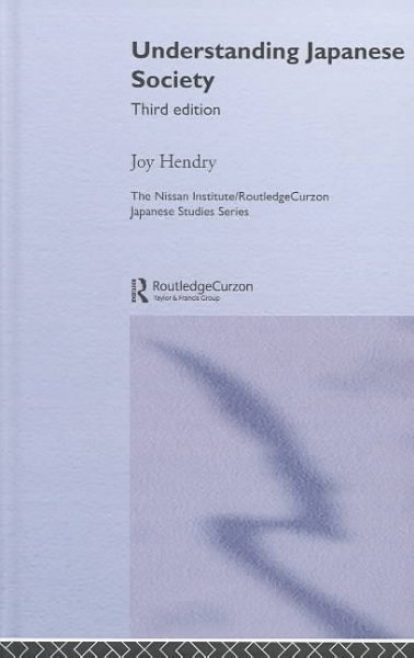 Understanding Japanese society Book{BK} Joy Hendry.