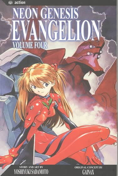 Neon genesis Evangelion. Volume four / story and art by Yoshiyuki Sadamoto ; original concept by GAINAX ; [English adaptation, Fred Burke and Carl Gustav Horn ; translation, Lillian Olsen].