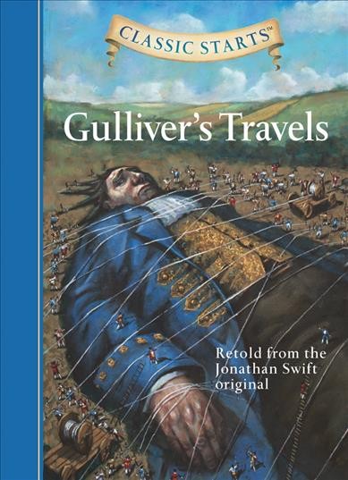 Gulliver's travels / retold from the Jonathan Swift original ;  by Martin Woodside ; illustrated by Jamel Akib.