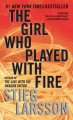 The girl who played with fire  Cover Image