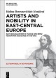 Artists and Nobility in East-Central Europe. Cover Image